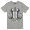 Cool Grey 11s DopeSkill Grey T-shirt Breathe Graphic, hiphop tees, grey graphic tees, sneakers match shirt