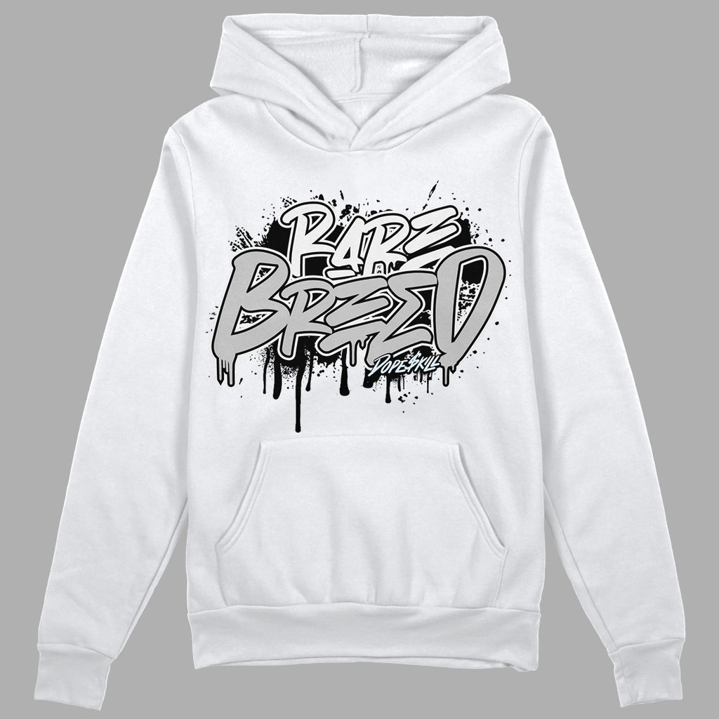 Black Metallic Chrome 6s DopeSkill Hoodie Sweatshirt Rare Breed Graphic - White