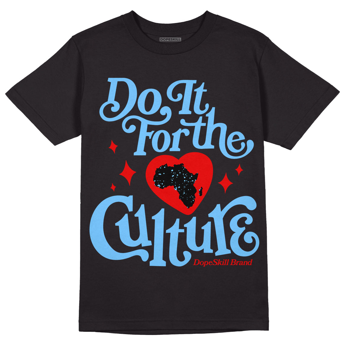 Travis Scott x Jordan 4 Retro 'Cactus Jack' DopeSkill T-Shirt Do It For The Culture Graphic Streetwear - Black