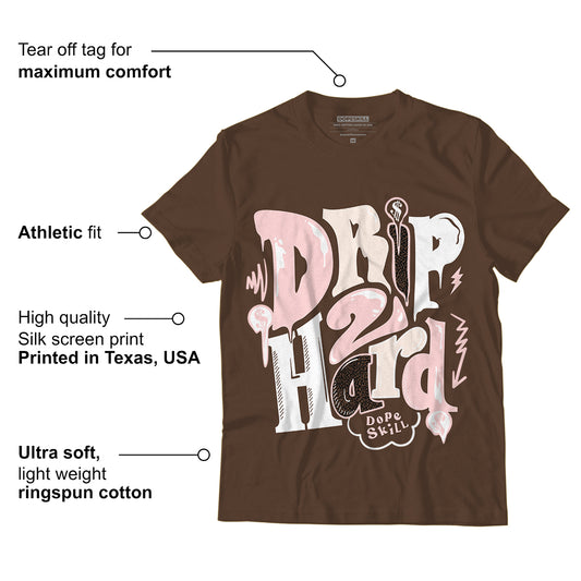 AJ 3 Neapolitan DopeSkill Dark Mocha T-shirt Drip Too Hard Graphic