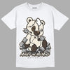 Jordan 1 Low OG “Reverse Mocha” DopeSkill T-Shirt MOMM Bear Graphic - White