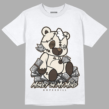 Jordan 1 Low OG “Reverse Mocha” DopeSkill T-Shirt MOMM Bear Graphic - White