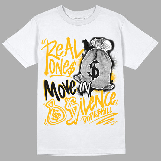 AJ 13 Del Sol DopeSkill T-Shirt Real Ones Move In Silence Graphic