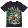 Nike SB x Jordan 4 “Pine Green” DopeSkill T-Shirt Chillin Graphic Streetwear - Black