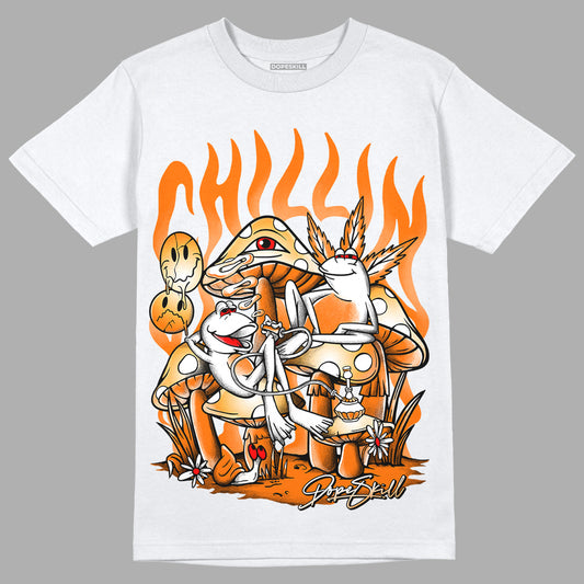 Wmns Dunk Low 'Magma Orange DopeSkill T-Shirt Chillin Graphic Streetwear - White