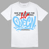 Travis Scott x Jordan 4 Retro 'Cactus Jack' DopeSkill T-Shirt Queen Graphic Streetwear - White