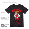 AJ 4 Red Thunder DopeSkill T-shirt Fake Love Graphic