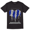 AJ 5 Racer Blue DopeSkill T-Shirt Juneteenth Heart Graphic