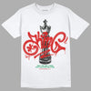 Black History Collection DopeSkill T-Shirt King Chess Graphic - White