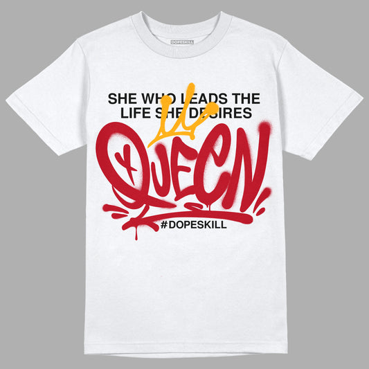 Cardinal 7s DopeSkill T-Shirt Queen Graphic - White