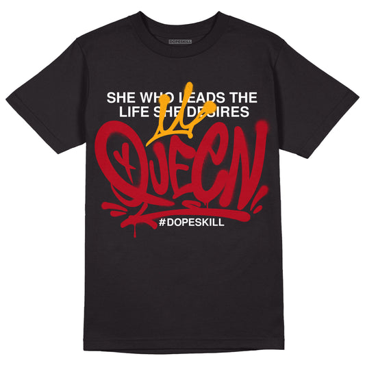 Cardinal 7s DopeSkill T-Shirt Queen Graphic - Black