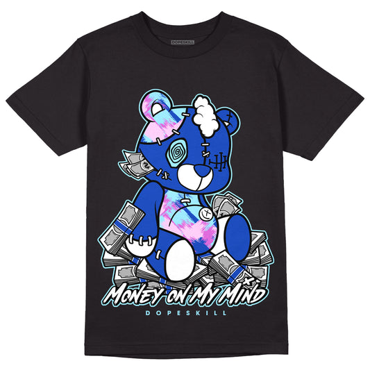 Hyper Royal 12s DopeSkill T-Shirt MOMM Bear Graphic - Black