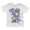 Pure Violet 11s Low DopeSkill Toddler Kids T-shirt Love Sick Graphic