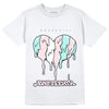 Jordan 5 Easter DopeSkill T-Shirt Juneteenth Heart Graphic - White