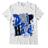 AJ 5 Racer Blue DopeSkill T-Shirt Drip Too Hard Graphic