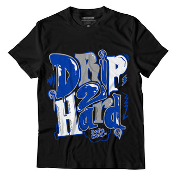 AJ 5 Racer Blue DopeSkill T-Shirt Drip Too Hard Graphic