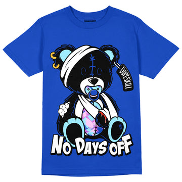 Hyper Royal 12s DopeSkill Hyper Royal T-shirt Hurt Bear Graphic