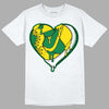 Dunk Low Reverse Brazil DopeSkill T-Shirt Heart Jordan Graphic - White