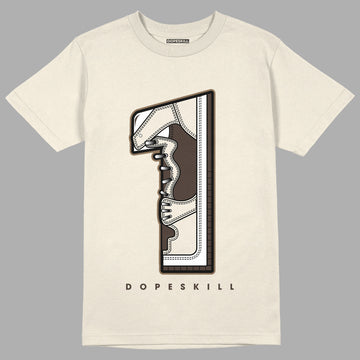 Jordan 1 Low OG “Reverse Mocha” DopeSkill Sail T-shirt No.1 Graphic