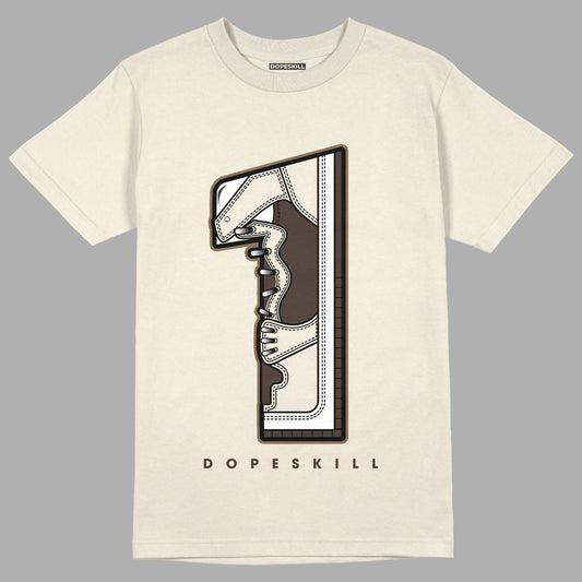 Jordan 1 Low OG “Reverse Mocha” DopeSkill Sail T-shirt No.1 Graphic