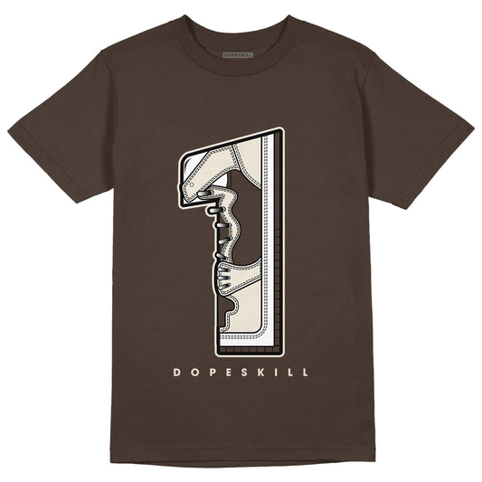Jordan 1 Low OG “Reverse Mocha” DopeSkill Ridgerock T-shirt No.1 Graphic