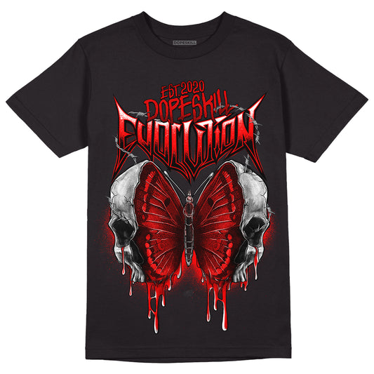 Chile Red 9s DopeSkill T-Shirt DopeSkill Evolution Graphic