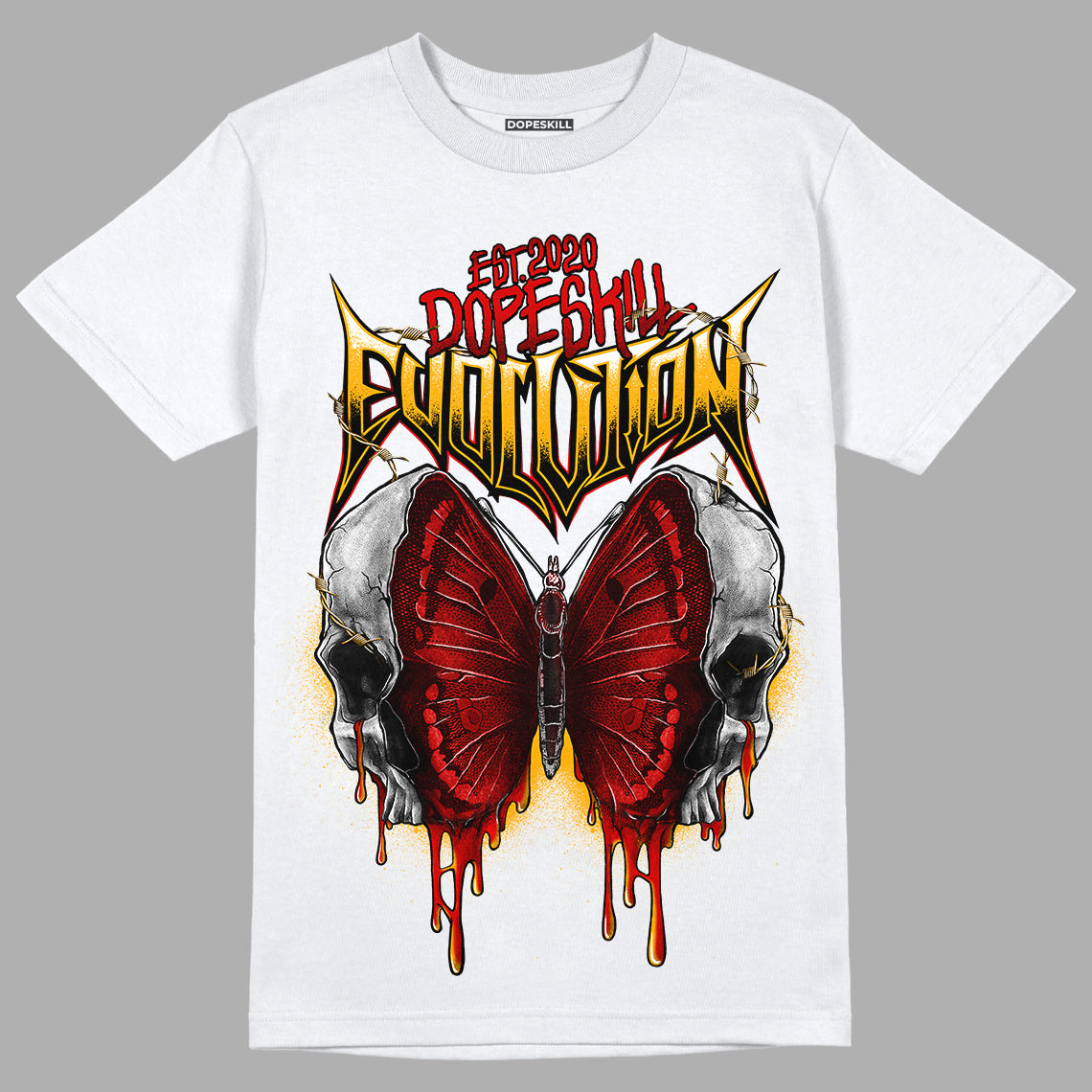 Citrus 7s DopeSkill T-Shirt DopeSkill Evolution Graphic - White