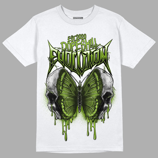 Dunk Low 'Chlorophyll' DopeSkill T-Shirt DopeSkill Evolution Graphic - White 