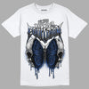 French Blue 13s DopeSkill T-Shirt DopeSkill Evolution Graphic - White 