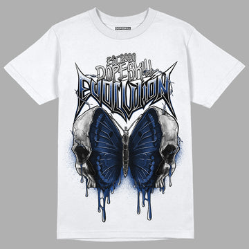 French Blue 13s DopeSkill T-Shirt DopeSkill Evolution Graphic - White 