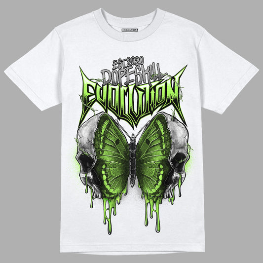 Green Bean 5s DopeSkill T-Shirt DopeSkill Evolution Graphic - White 