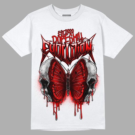 Red Thunder 4s DopeSkill T-shirt DopeSkill Evolution Graphic