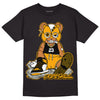 Taxi Yellow Toe 1s DopeSkill T-Shirt Greatest Graphic - Black 