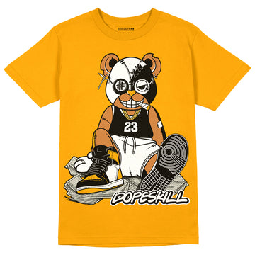 Taxi Yellow Toe 1s DopeSkill Taxi T-shirt Greatest Graphic