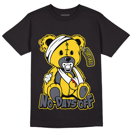 AJ 4 Lightning DopeSkill T-Shirt Hurt Bear Graphic