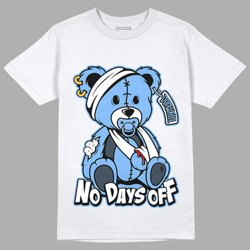 Jordan 6 Midnight Navy DopeSkill White T-Shirt Hurt Bear Graphic