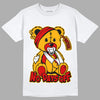 Jordan 7 Citrus DopeSkill T-Shirt Hurt Bear Graphic - White