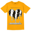 Taxi Yellow Toe 1s DopeSkill Taxi T-shirt Juneteenth Heart Graphic