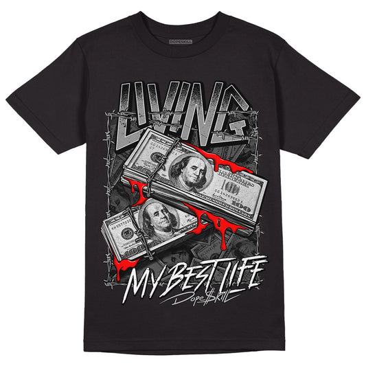 YZ 450 Utility Black DopeSkill T-Shirt Living My Best Life Graphic - Black