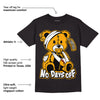 Taxi Yellow Toe 1s DopeSkill T-Shirt Hurt Bear Graphic