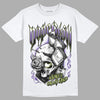 Canyon Purple 4s DopeSkill T-Shirt Money On My Mind Graphic - White 