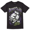 Canyon Purple 4s DopeSkill T-Shirt Money On My Mind Graphic - Black 