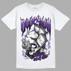 Court Purple 13s DopeSkill T-Shirt Money On My Mind Graphic - White 