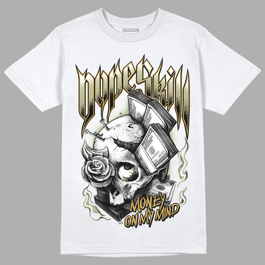 Jade Horizon 5s DopeSkill T-Shirt Money On My Mind Graphic - White 