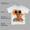 Dunk Low Magma Orange DopeSkill Toddler Kids T-shirt Black Queen Graphic