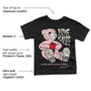 Washed Pink 1s Retro High OG DopeSkill Toddler Kids T-shirt Love Kills Graphic