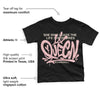 Washed Pink 1s Retro High OG DopeSkill Toddler Kids T-shirt Queen Graphic