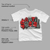 Fire Red 3s DopeSkill Toddler Kids T-shirt Anti Social Graphic