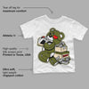 Olive 1s Low OG DopeSkill Toddler Kids T-shirt Bear Steals Sneaker Graphic