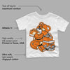 Dunk Low Magma Orange DopeSkill Toddler Kids T-shirt Bear Steals Sneaker Graphic